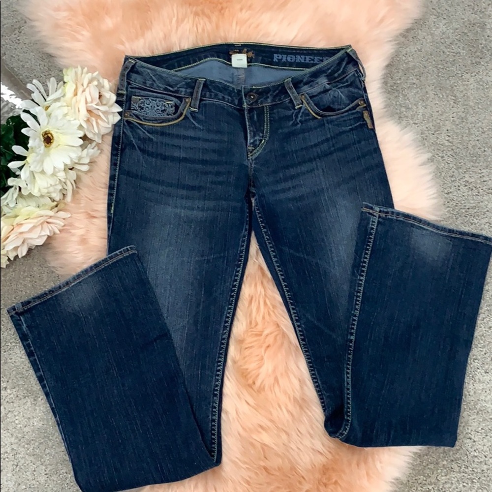 Silver Pioneer Jeans